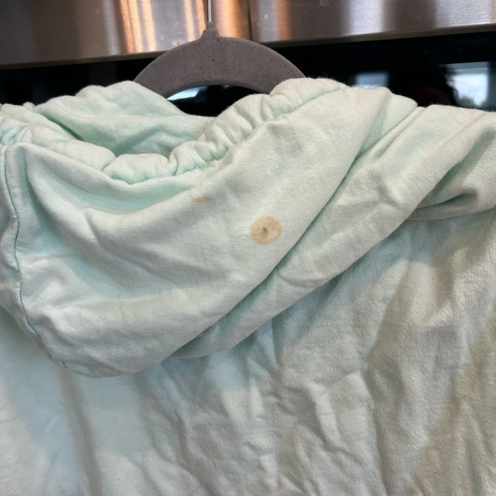 Young Fabulous & Broke ombré hoodie, M/L, has stain on hood - Picture 4 of 4